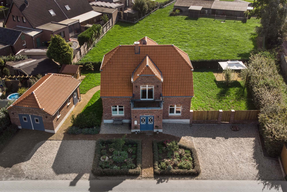 Landhaus-Fassade im Kreuzverband | Klinkerwerke Muhr