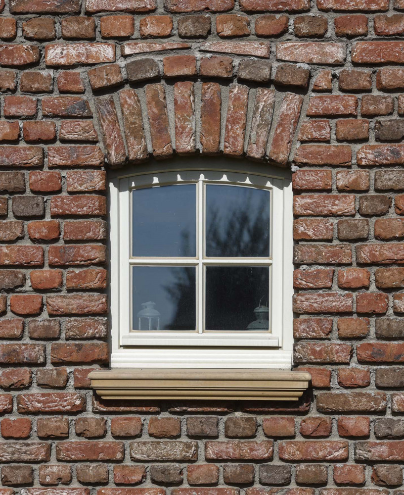 Landhaus-Fassade im Kreuzverband | Klinkerwerke Muhr