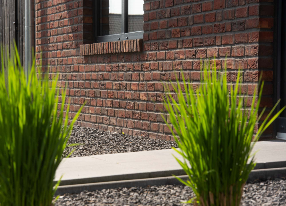 Modern interpretiert: Rotbunter Verblender | Klinkerwerke Muhr