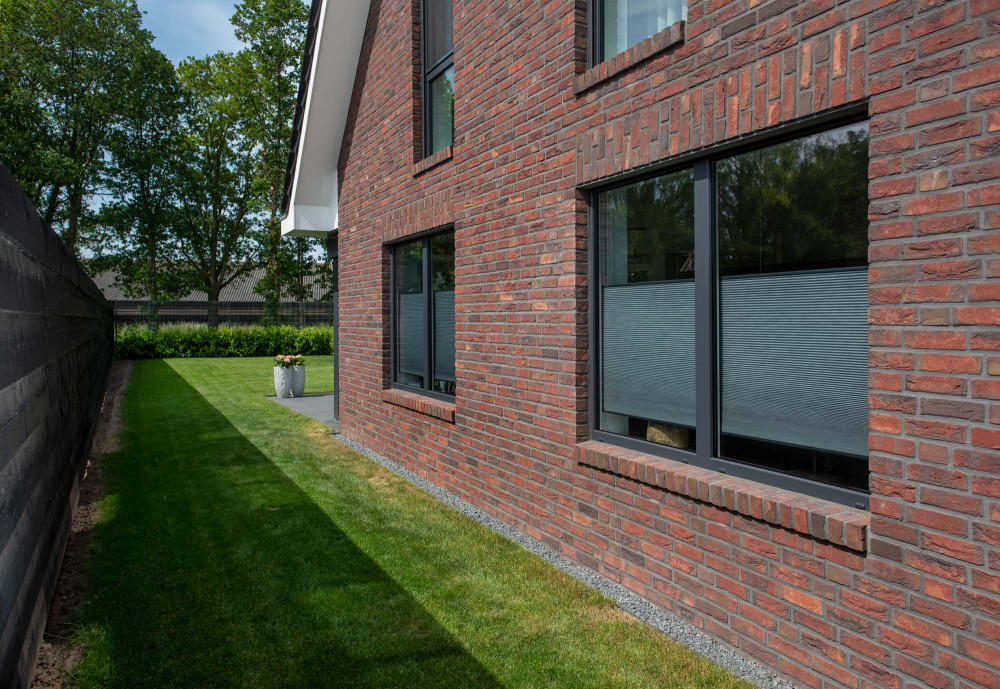 Modern interpretiert: Rotbunter Verblender | Klinkerwerke Muhr