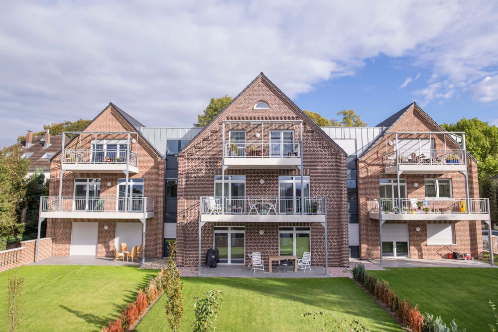 Stimmiges Reihenhaus-Ensemble | Klinkerwerke Muhr