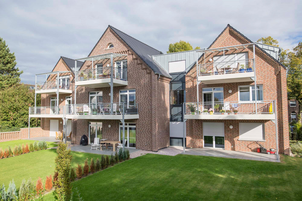 Stimmiges Reihenhaus-Ensemble | Klinkerwerke Muhr