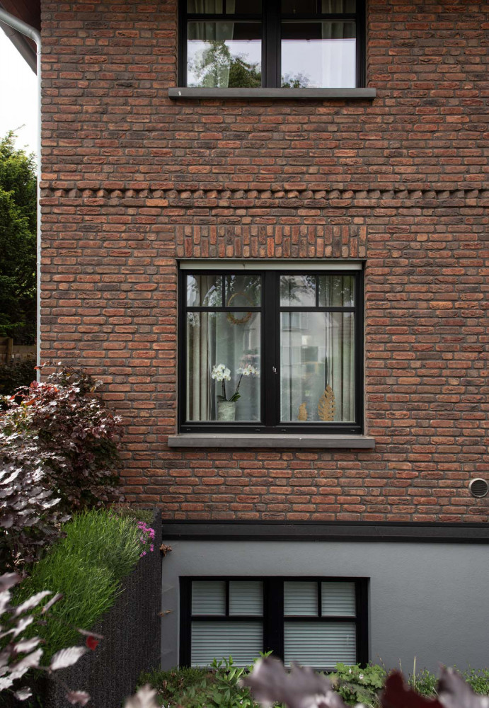 Edle Stadtvilla mit dunklen Akzenten | Klinkerwerke Muhr