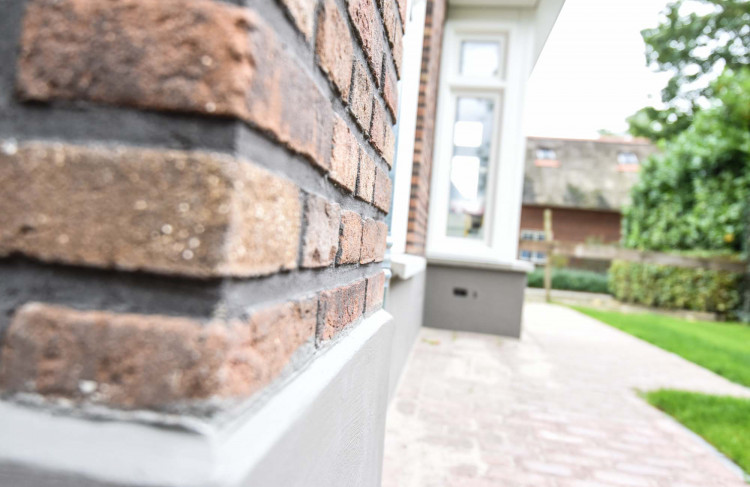 Dunkle Fuge und helle Details | Klinkerwerke Muhr