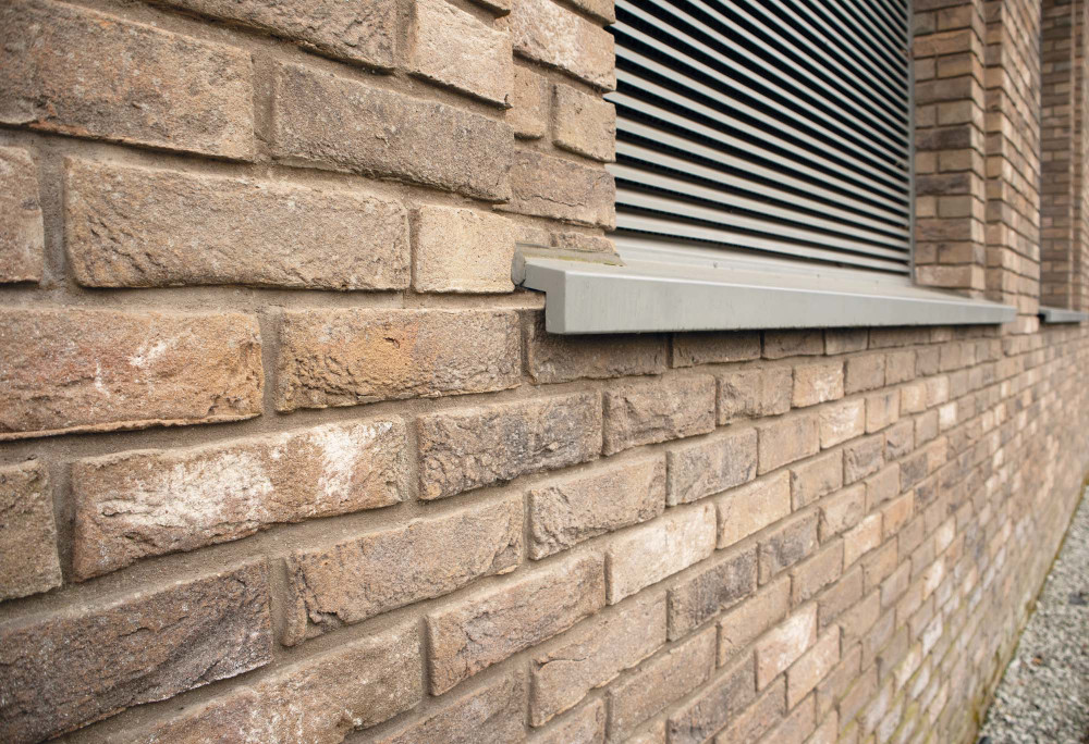 Urbane Mischnutzung in beige-grau | Klinkerwerke Muhr