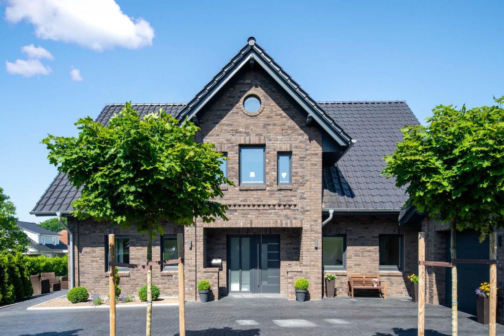 Verblender in schwarz-bunt | Klinkerwerke Muhr