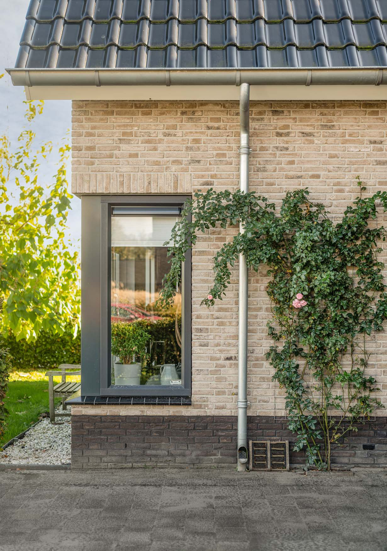 Homogenes Fassadenbild durch abgestimmte Fugenfarbe | Klinkerwerke Muhr