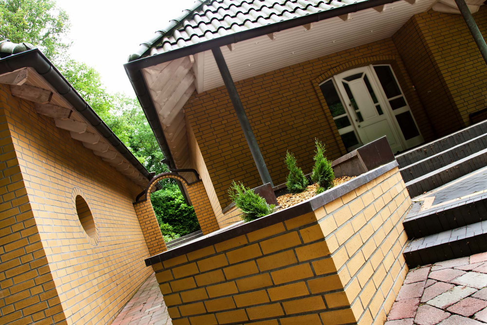 Geschälte Oberfläche als Gestaltungselement | Klinkerwerke Muhr