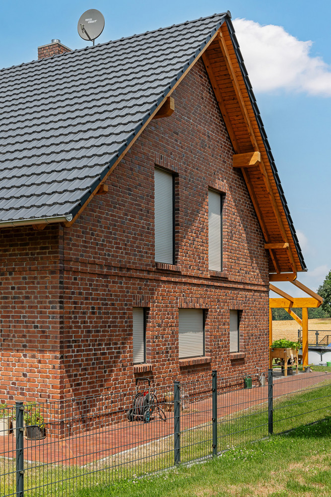 Durchgängiges Konzept für Fassade und Pflaster | Klinkerwerke Muhr