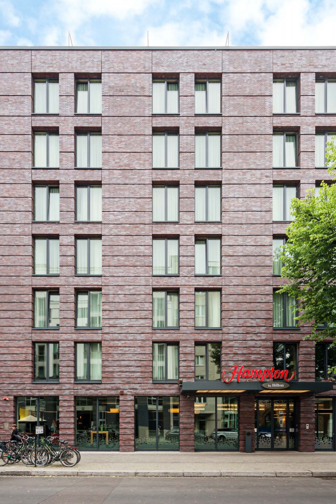 Hotel "Hampton by Hilton" in Berlin | Klinkerwerke Muhr