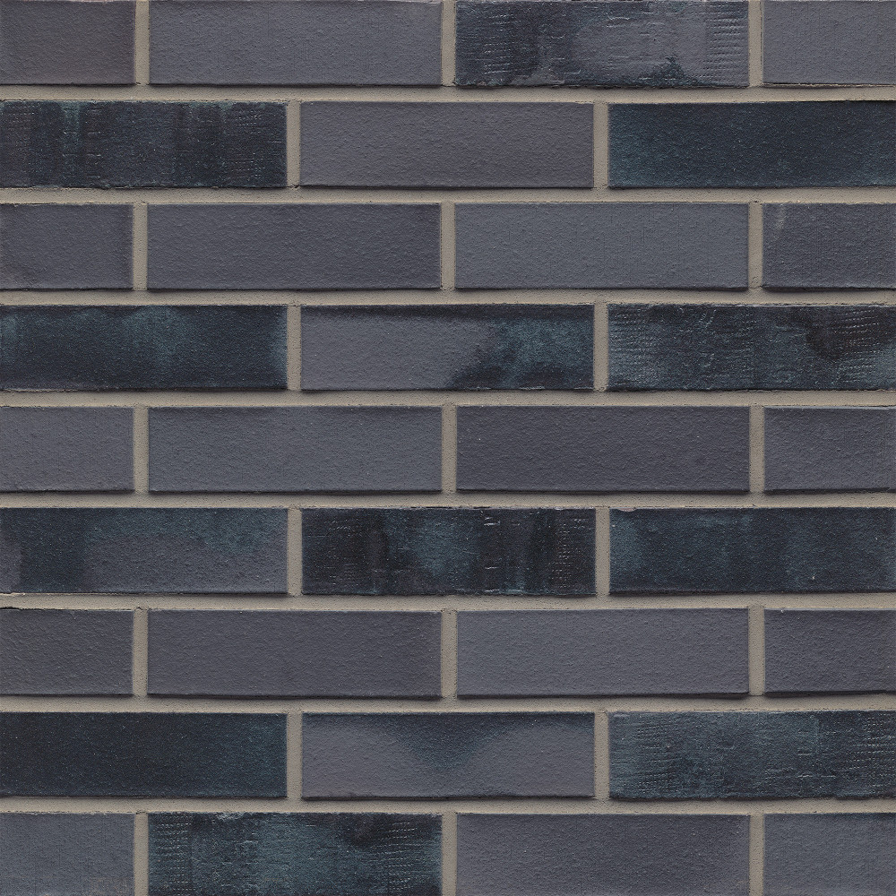 Schwarz Bunt Edelglanz 50% Fuß ohne Sand | Klinkerwerke Muhr