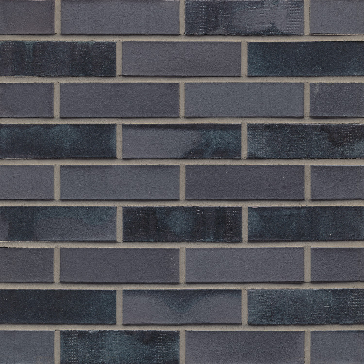 Schwarz Bunt Edelglanz 50% Fuß ohne Sand | Klinkerwerke Muhr