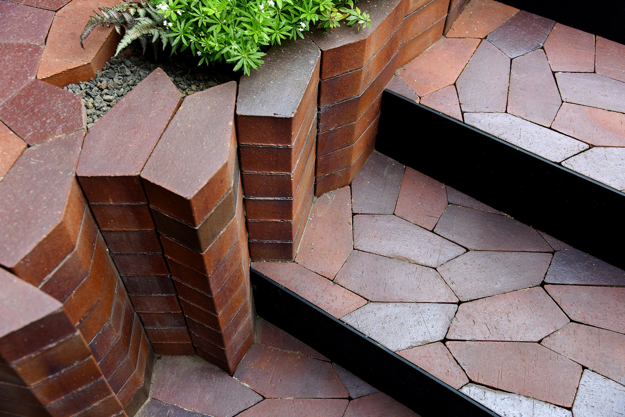 Polygon-Pflaster im Architekturprojekt | Klinkerwerke Muhr