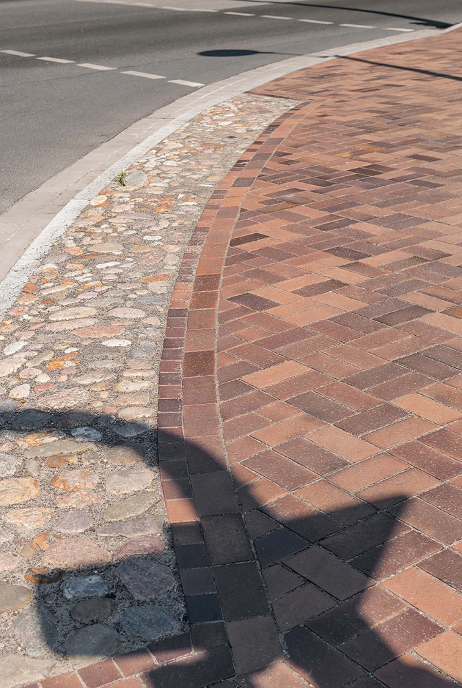 Lachsroter Pflasterklinker | Klinkerwerke Muhr