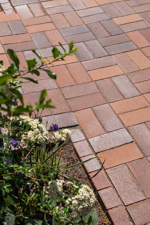 Lachsroter Pflasterklinker | Klinkerwerke Muhr