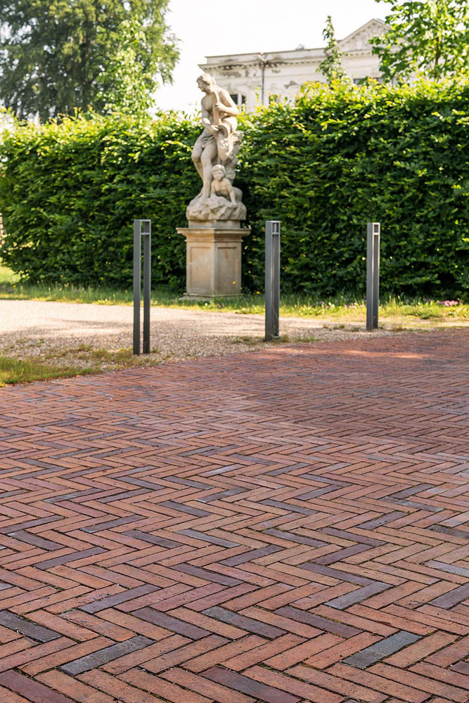 Riegel im Fischgrätverband | Klinkerwerke Muhr