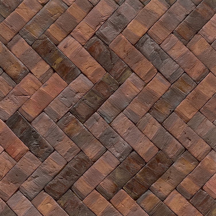 Rotbraun Bunt Spezial Fuß ohne Sand 100% | Klinkerwerke Muhr