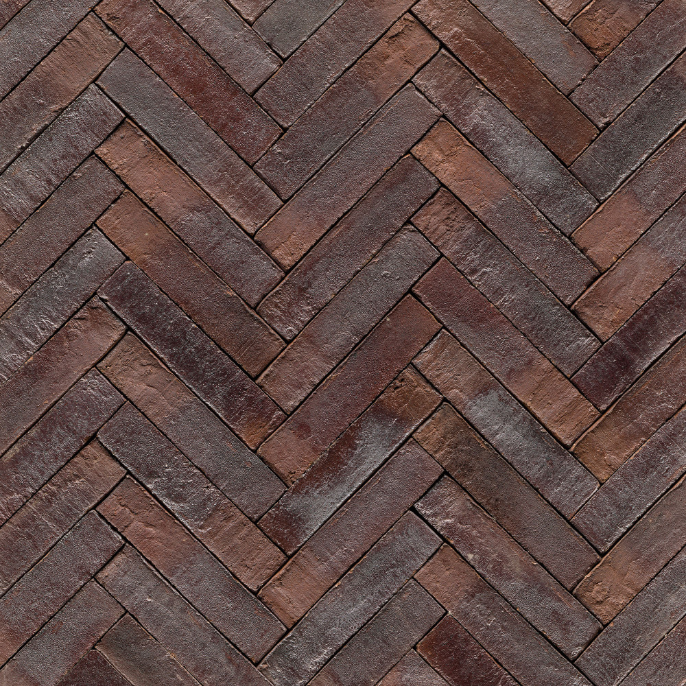 Violettblau Geflammt | Klinkerwerke Muhr