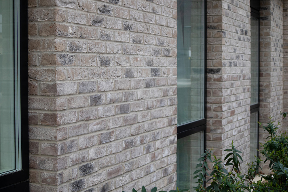 Creme-grau akzentuierter Verblender | Klinkerwerke Muhr