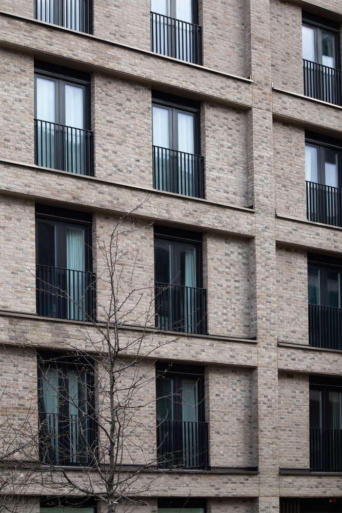 Creme-grau akzentuierter Verblender | Klinkerwerke Muhr