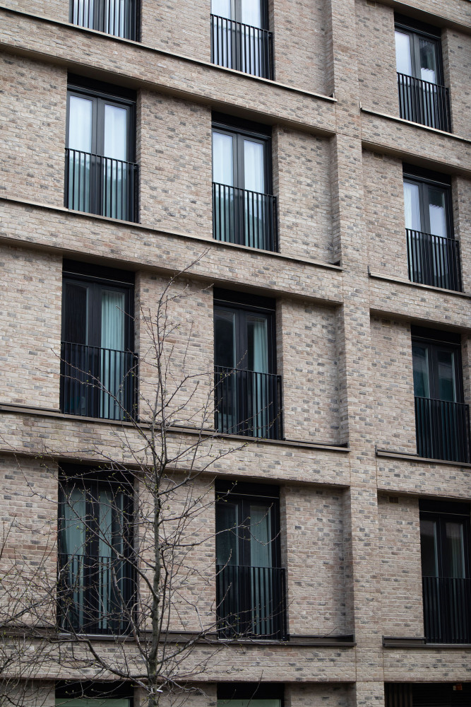 Creme-grau akzentuierter Verblender | Klinkerwerke Muhr